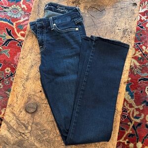 7 For All Mankind Dark Indigo Jeans